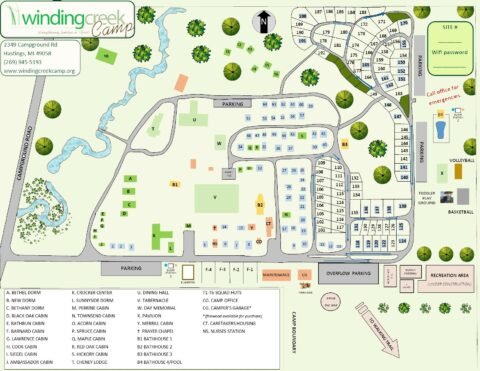 Campground and Reservations - Winding Creek Camp